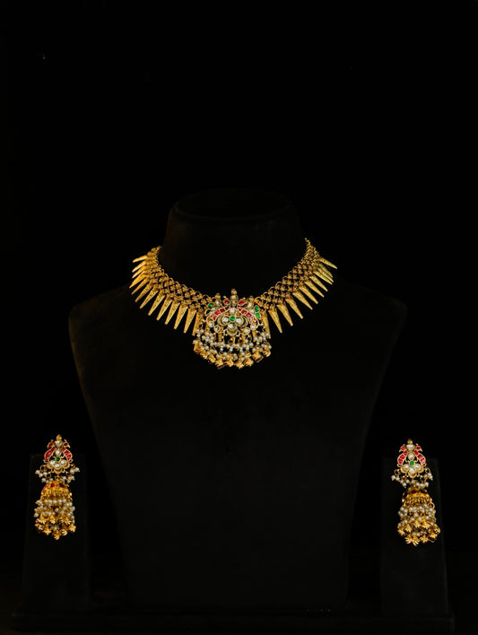 Rajwadi Long necklaces 31