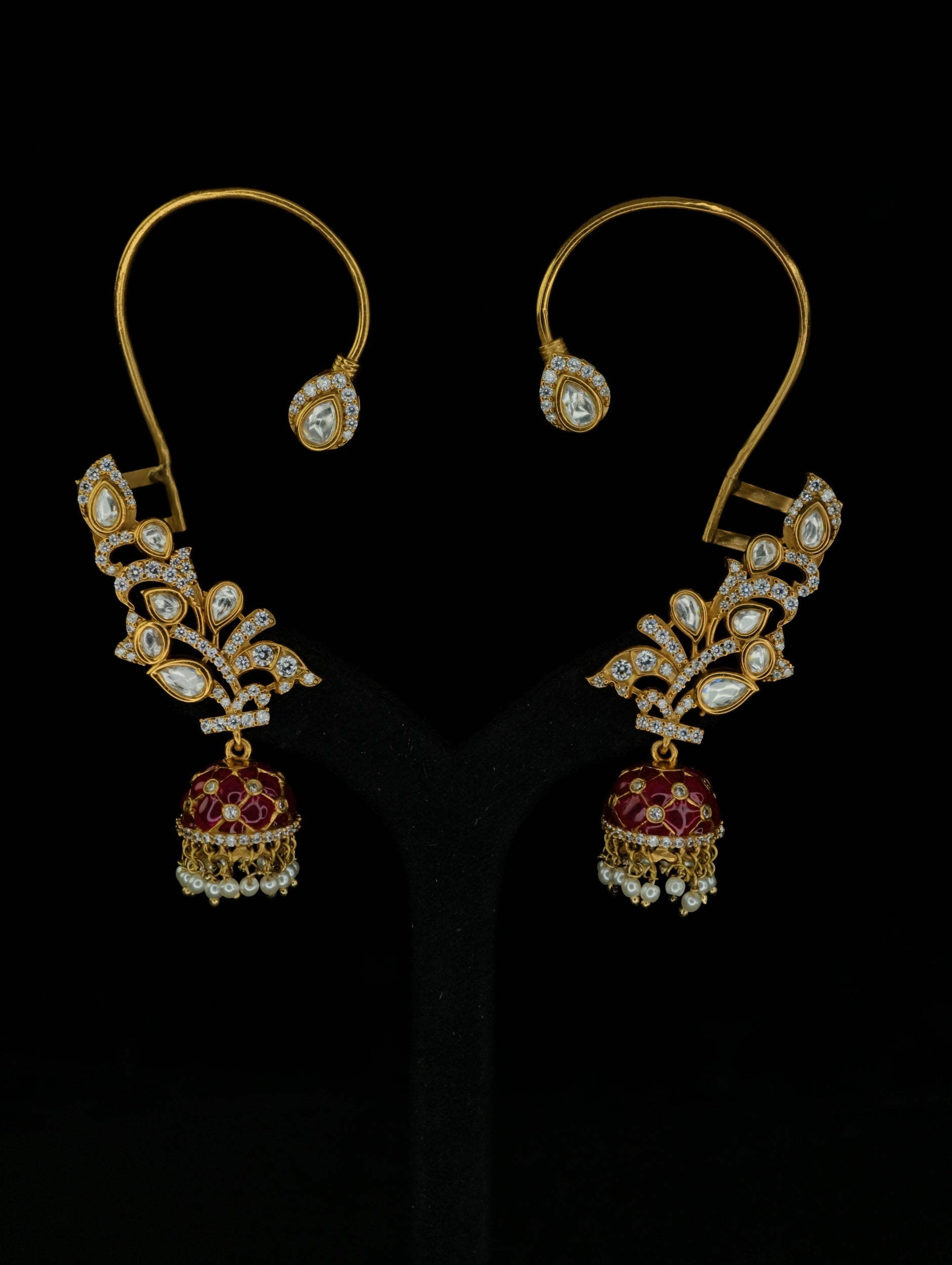 Moissanite Earrings ( Ear Cuffs 31 )