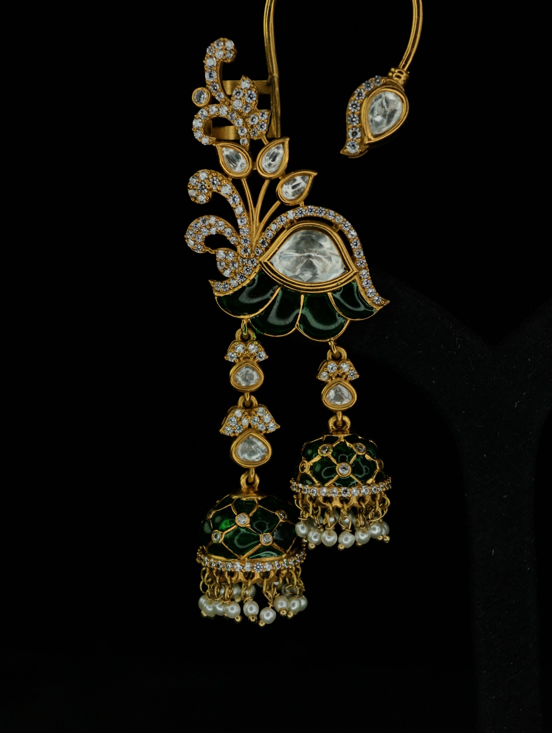 Moissanite Earrings ( Ear Cuffs 32 )