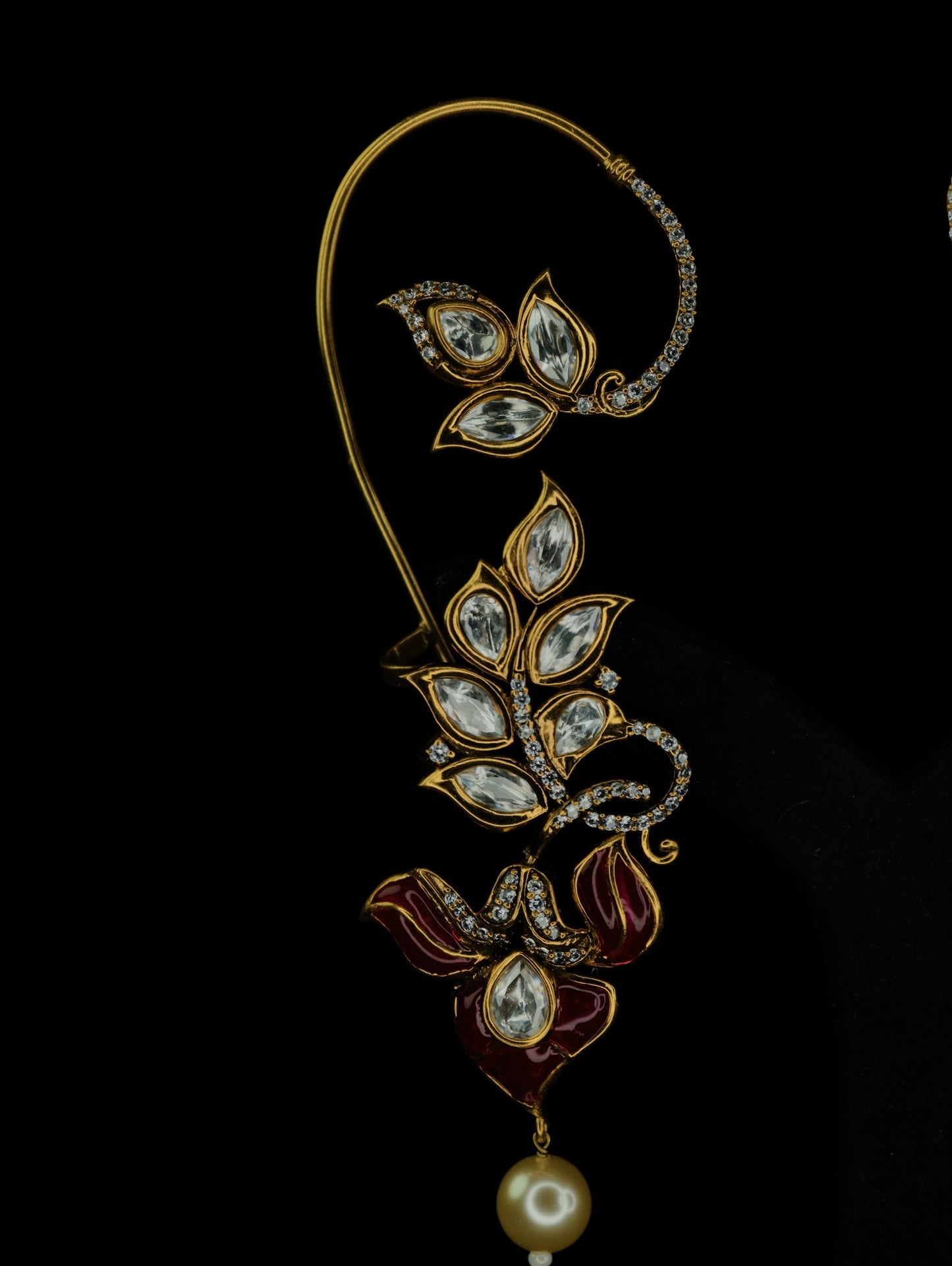 Moissanite Earrings ( Ear Cuffs 35 )