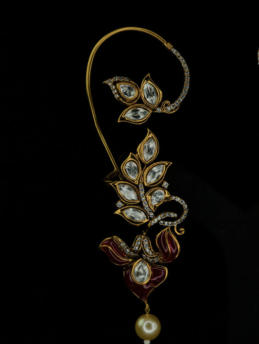 Moissanite Earrings ( Ear Cuffs 35 )