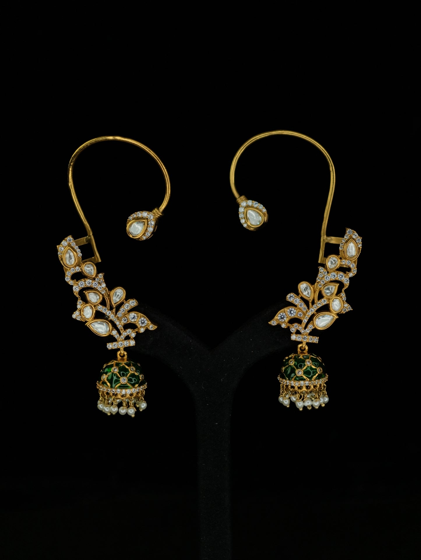 Moissanite Earrings ( Ear Cuffs 36 )