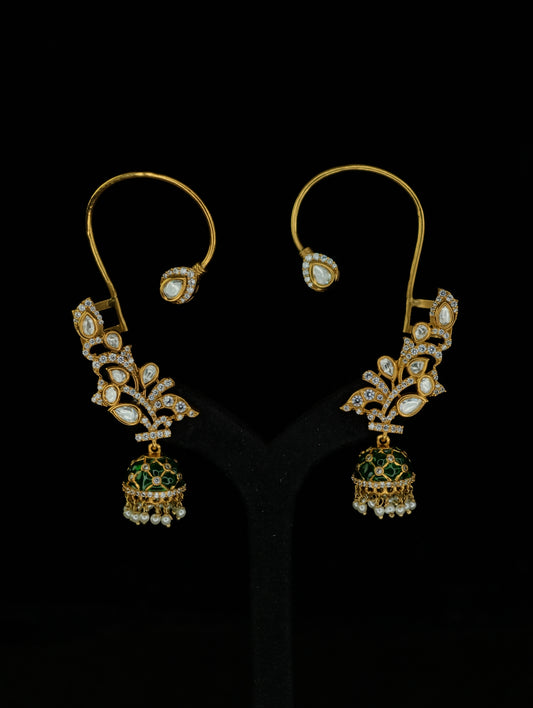 Moissanite Earrings ( Ear Cuffs 36 )