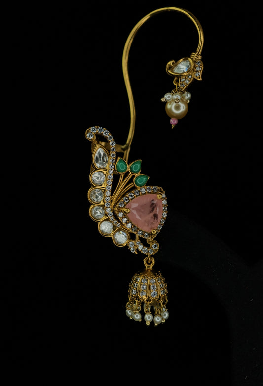 Moissanite Earrings ( Ear Cuffs 22 )