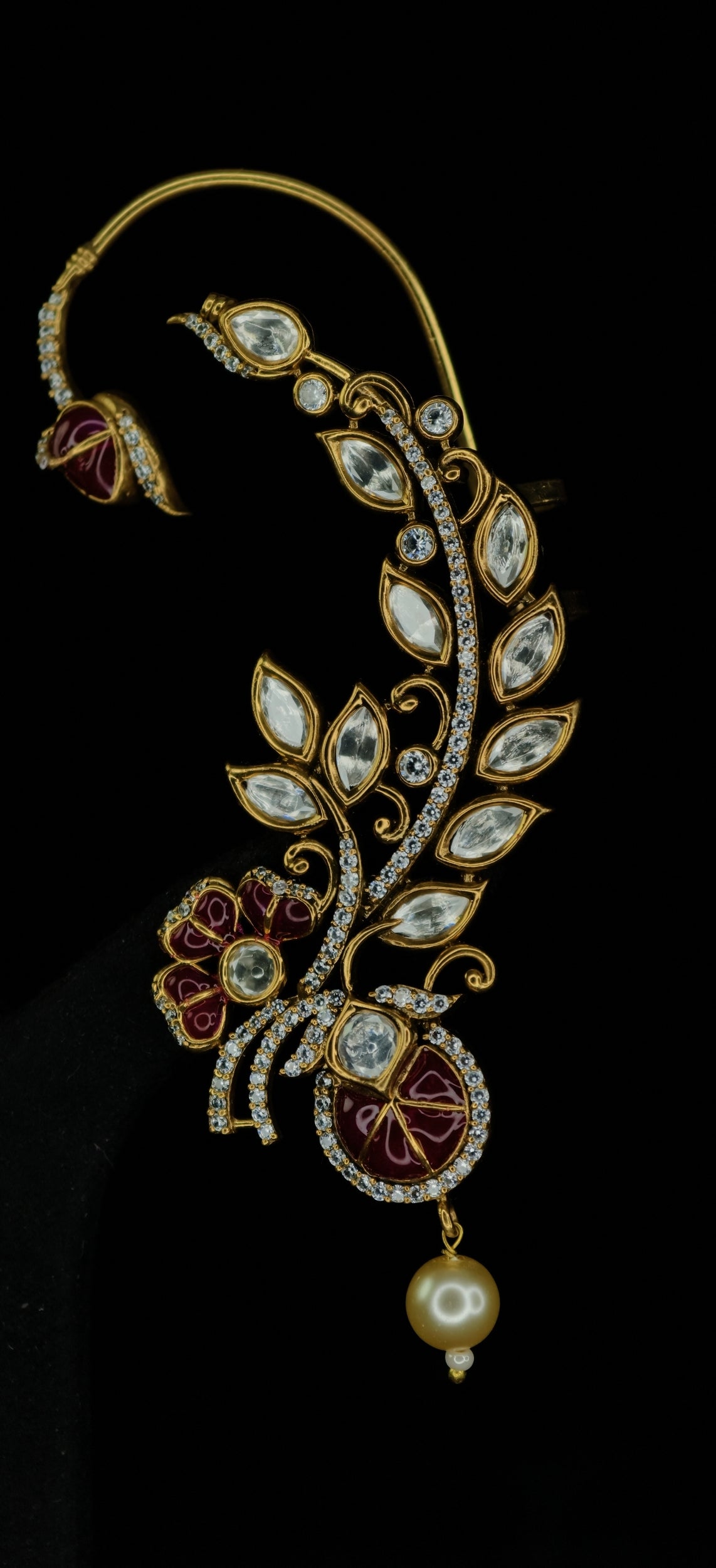 Moissanite Earrings ( Ear Cuffs 24 )