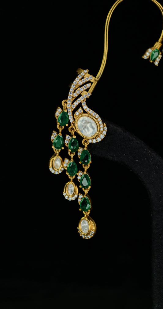 Moissanite Earrings ( Ear Cuffs 29 )