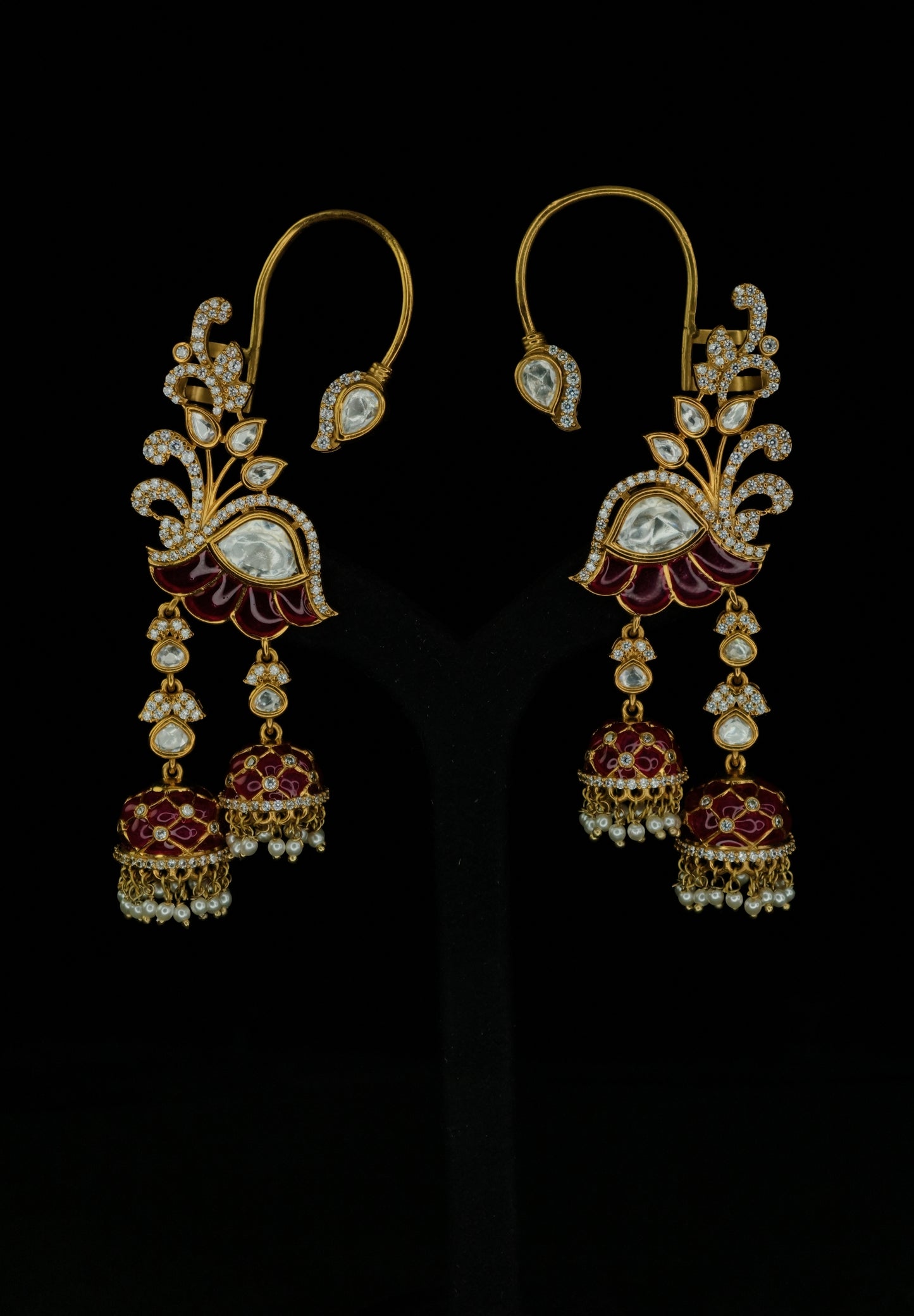 Moissanite Earrings ( Ear Cuffs 30 )