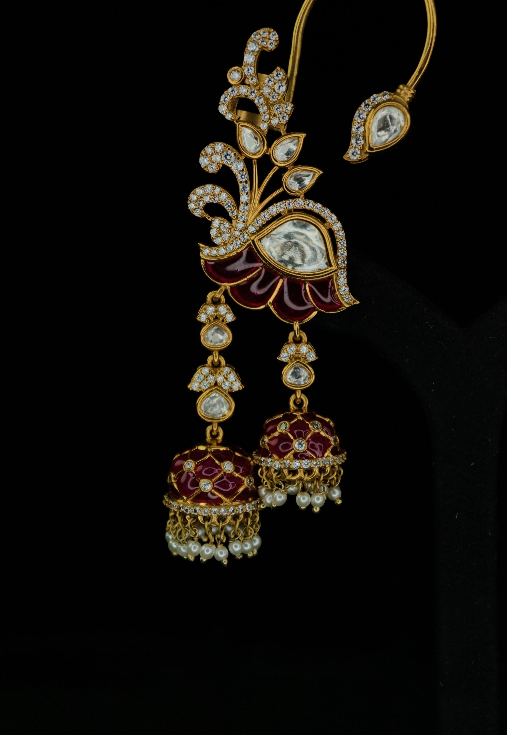 Moissanite Earrings ( Ear Cuffs 30 )