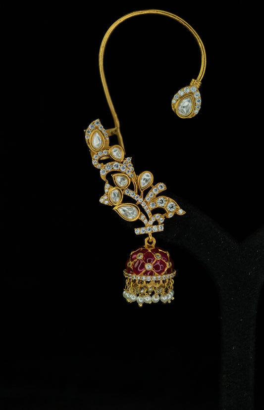 Moissanite Earrings ( Ear Cuffs 31 )