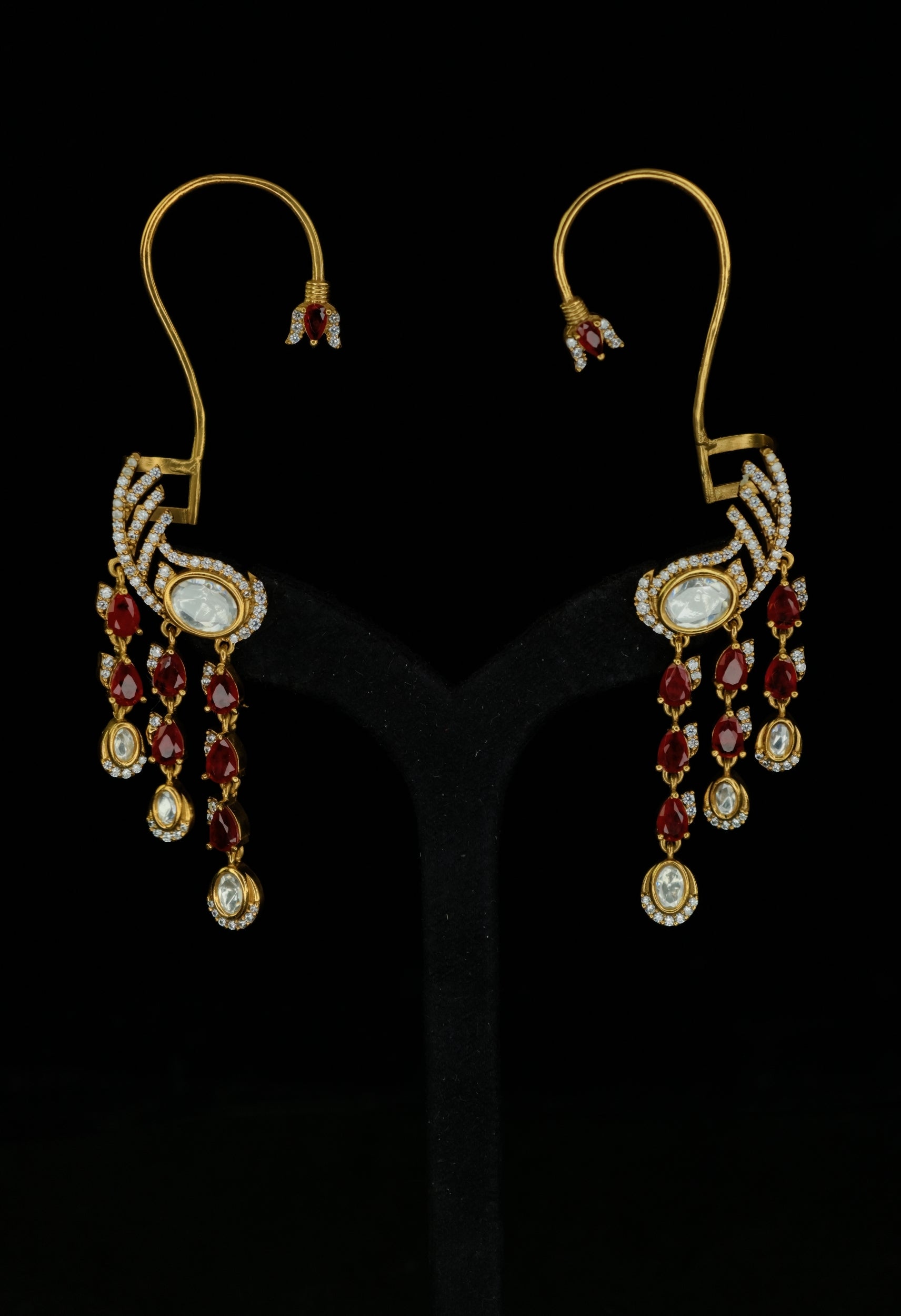Moissanite Earrings ( Ear Cuffs 33 )