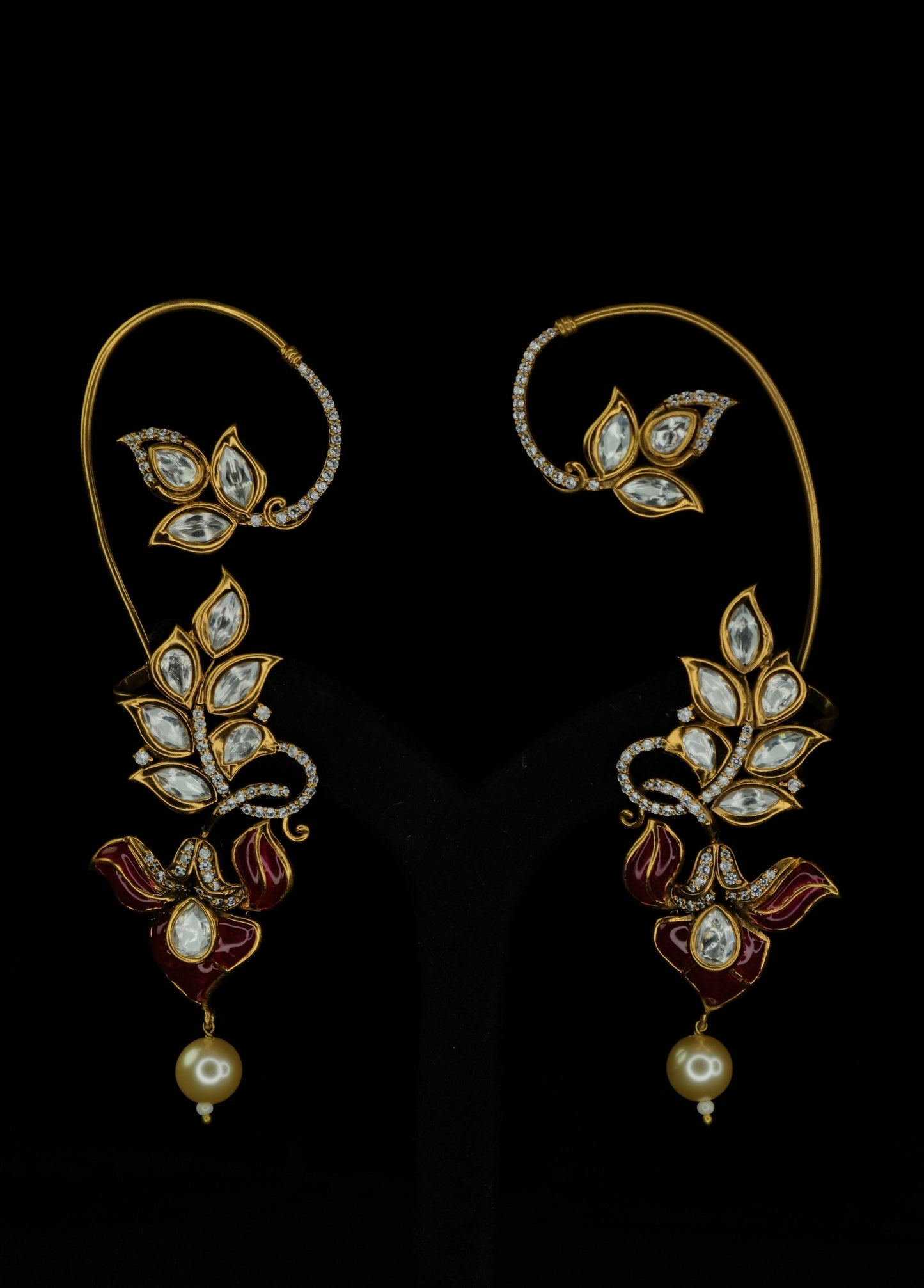 Moissanite Earrings ( Ear Cuffs 35 )