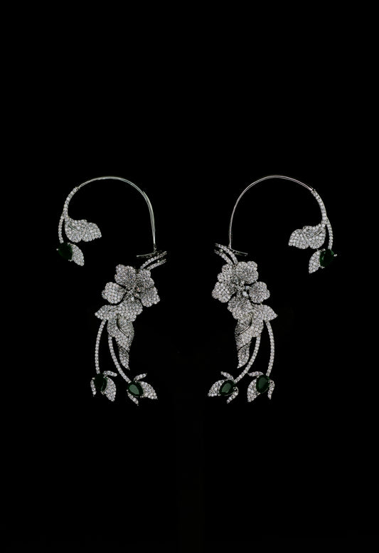Moissanite Earrings ( Ear Cuffs 46 )