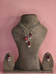 RUBY ZIRCON  Necklace