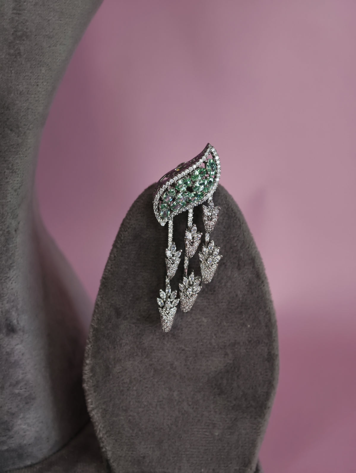 Russian Emerald Mint Green Necklace