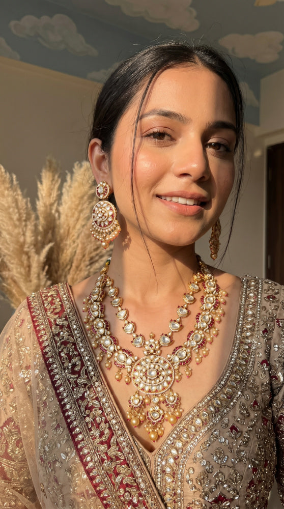 Rajwadi Long necklaces 11