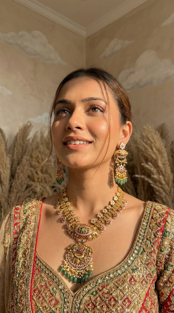 Rajwadi Long necklaces 12