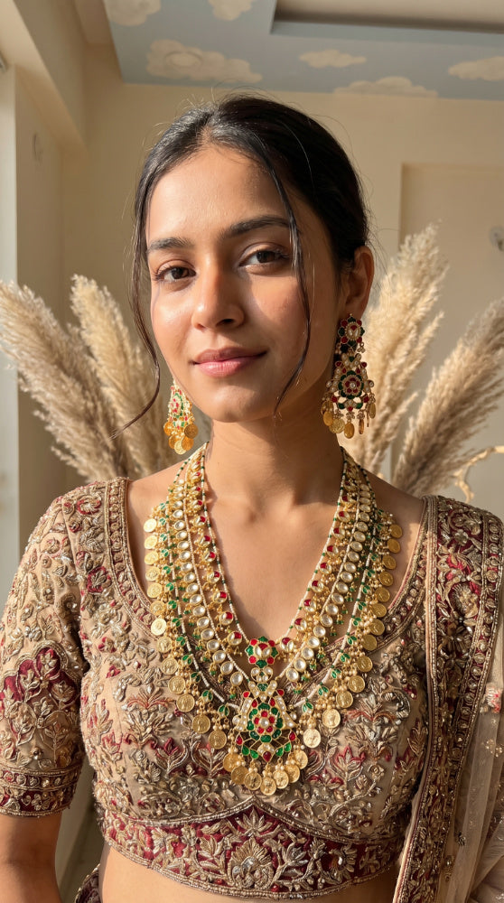Rajwadi Long necklaces 14