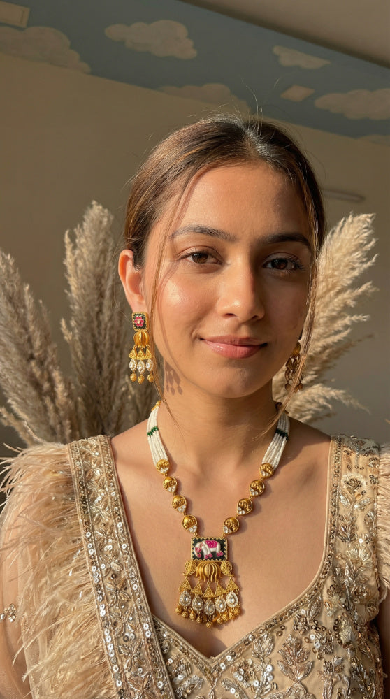 Rajwadi Long necklaces 20