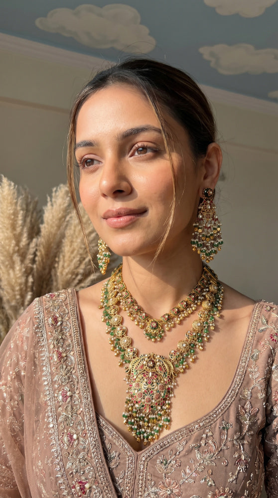 Rajwadi Long necklaces 23