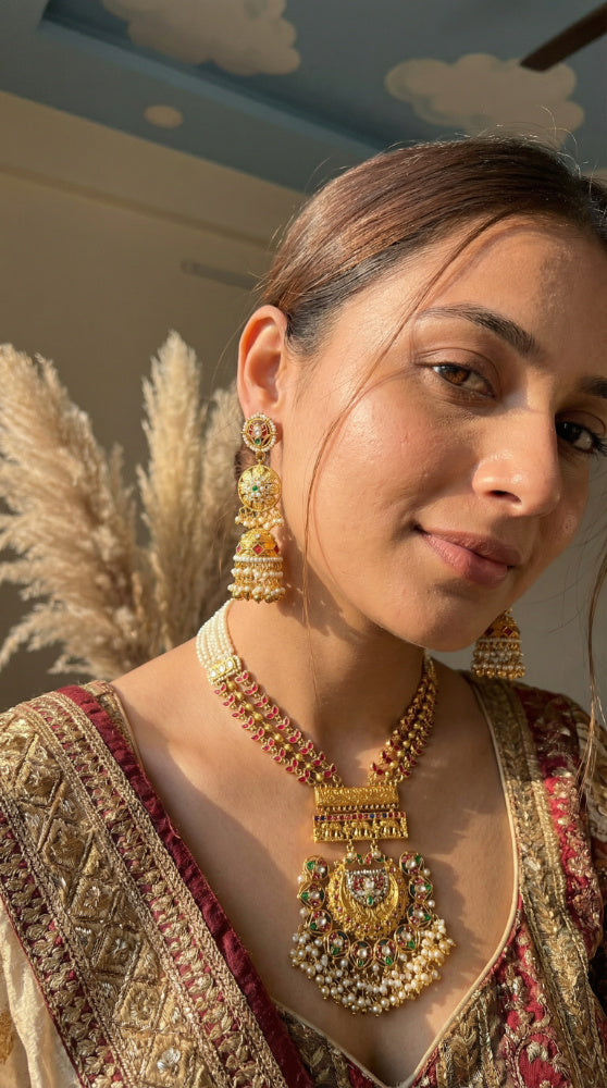 Rajwadi Long necklaces 24