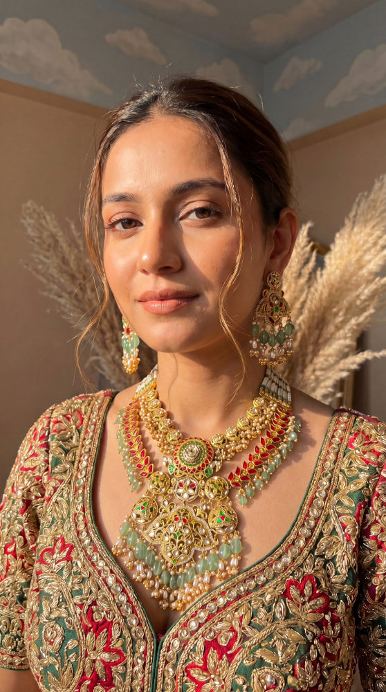 Rajwadi Long necklaces 05