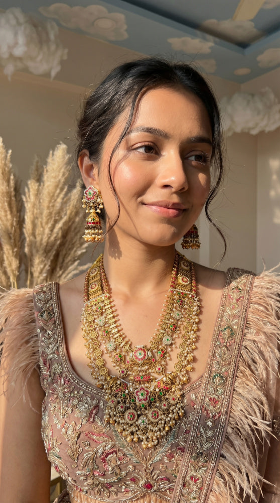 Rajwadi Long necklaces 06