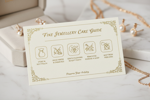 Care Instructions Included jewellery