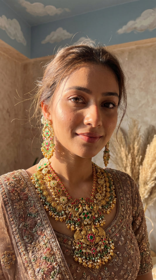 Rajwadi Long necklaces 02