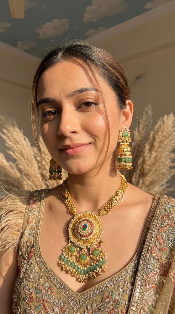 Rajwadi Long necklaces 08