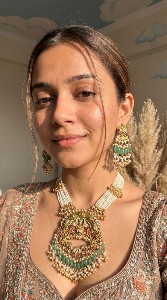 Rajwadi Long necklaces 09